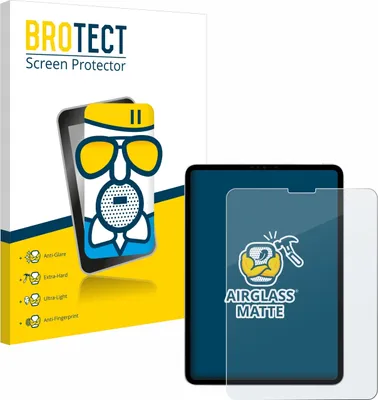 Produktbild von BROTECT Entspiegelungs Schutzglas für Apple iPad Pro 11" 2022 (4. Gen.) Schutzfolie Panzer Folie Glas Display Schutz matt