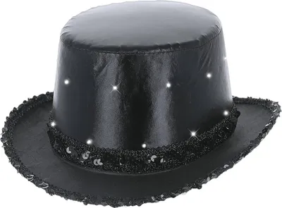 Produktbild von Smiffys - Zylinderhut LED Beleuchtung für Herren/Damen Uni SM1740 (Einheitsgröße) (Schwarz)