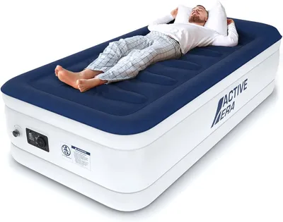 Produktbild von Active Era Luxus Einzel Luftbett selbstaufblasendes Luftmatratze 99 x 191 x 53cm
