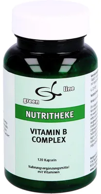 Image de Green line Nutritheke Vitamine B Complex gélules, 120 gélules