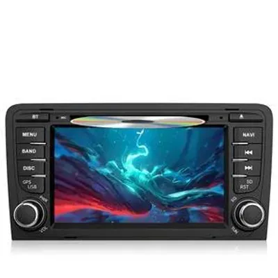 Zdjęcie produktu dla DAB Dla Audi A3 8p 8v S3 2003-2012 7" Radio samochodowe Car NAVI GPS DSP BT cd player USB