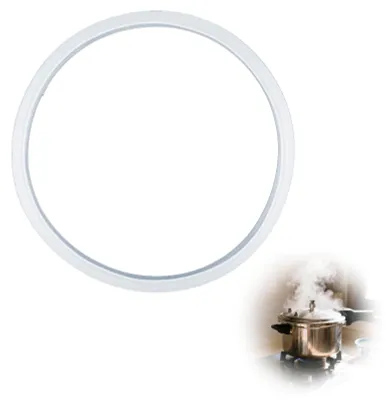 Produktbild von Dichtungsring für Schnellkochtopf - Ersatz-Dichtung aus Silikon - Ø 22 cm - Weiß