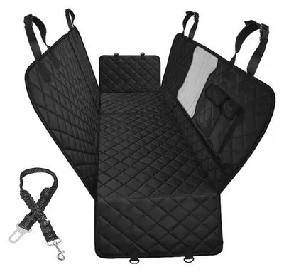 Image de Couverture imperméable pour chien, idéale pour la voiture