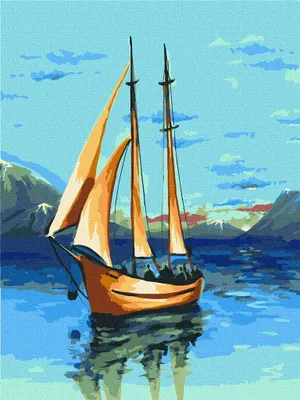 Produktbild von Malen nach Zahlen - Romantik des Meeres 30x40cm