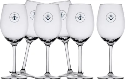 Image de Lot de 6 verres à vin incassables, Ecozen - Sailor Soul