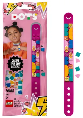 Zdjęcie produktu dla LEGO DOTS Power Bracelet DIY Crafts Set by, Zestaw do budowania, 6 lat(a), Plastik, 273 szt., 20 g
