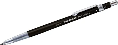 Produktbild von Fallminenstift Mars technico HB schwarz Packung mit 5 Stück