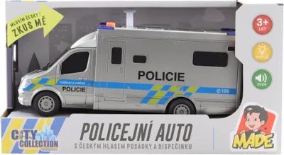 Image de Voiture de police à piles 19,5cm
