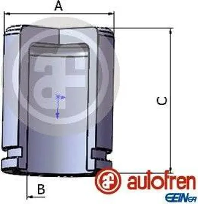 Obrázok produktu pre Brzdový valec Hyundai, predný, H-1/Santa Fe/Terracan 97-
