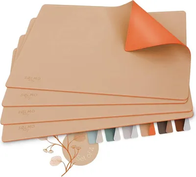 Zdjęcie produktu dla SÖLMO SØLMO I ZESTAW STOŁOWY Zpoliuretan – Lilac Grey/Silver Bez podkładek
