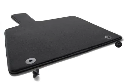 Produktbild von Fußmatte für Smart fortwo 451 (Fahrermatte) Velours Matte in Original Qualität Schwarz