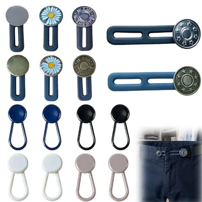 Hosenbundverlängerung, 16 Stück, verstellbar, ohne Nähen, für Jeans