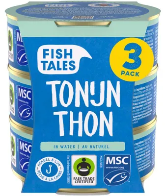 Image de Fish Tales Listao dans l'eau 426g - riche en protéines, durable, pratique