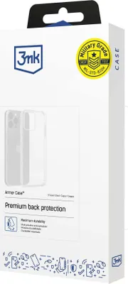 Productafbeelding van 3mk Beschermhoes, Armor Case, transparante achterkant, geschikt voor Google Pixel 9
