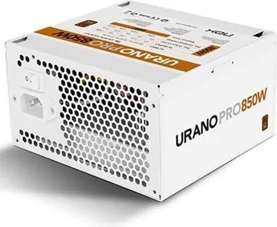 Image de NOX Urano PRO White 850W Bronze, 850 W, 100 - 240 V, 50/60 Hz, 12,5 - 6,3 A, Alimentation active, 15 A