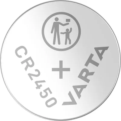 Produktbild von Varta -CR2450, Einwegbatterie, CR2450, Lithium, 3 V, 1 Stück(e), 560 mAh