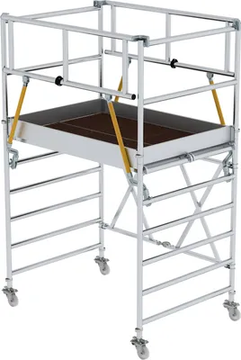 Produktbild von MUNK Klappgerüst SG 1,35x2,45m mit Sicherheitsgeländer 4,08m AH