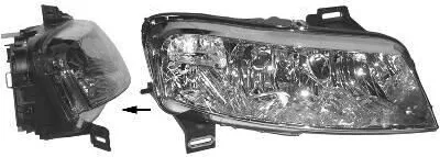 Produktbild von VAN WEZEL Scheinwerfer Rechts für FIAT STILO (192) 1626962