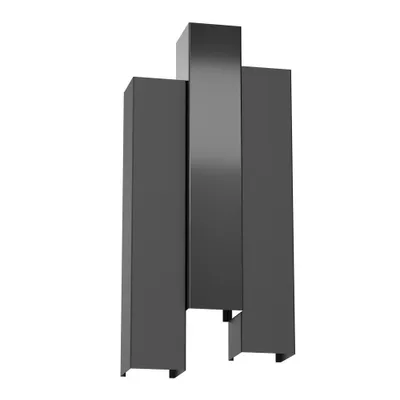 Immagine prodotto di Tripla lampada da parete top down nera Wall 6xGU10 8W Luminex