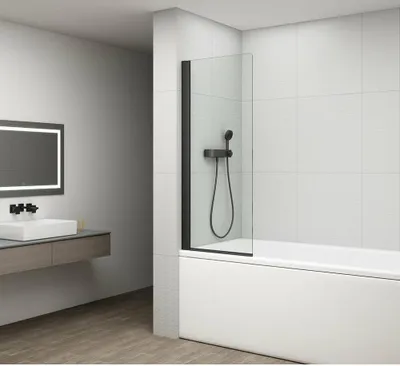 Immagine prodotto di ROTA BLACK Cabina doccia 750 mm, vetro trasparente