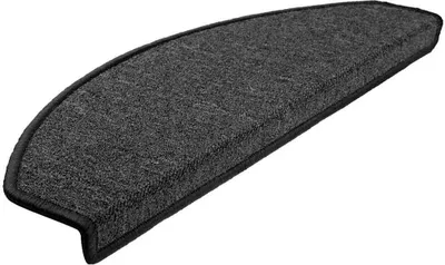 Obrázok produktu pre vidaXL Koberčeky 20 ks 65x24x4 cm antracitové polkruhové veľké