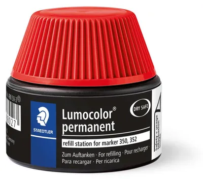 Produktbild von Staedtler Nachfülltinte Lumocolor perm rt 4007817488027