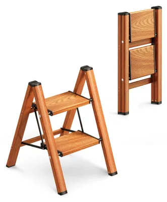 Image de Trapsladder 2 marches, escabeau pliable avec de larges marches