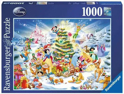 Produktbild von Disneys Weihnachten Ravensburger Puzzle 19287 - 1000 Teile ab 14 Jahre
