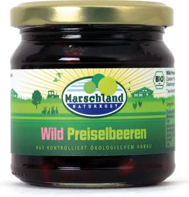 Produktbild von Wild Preiselbeeren 220g