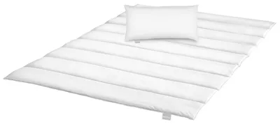 Image de Couette d'hiver 155 x 220 cm avec oreiller 40 x 80 cm, 100 % microfibre, lavable, liebling