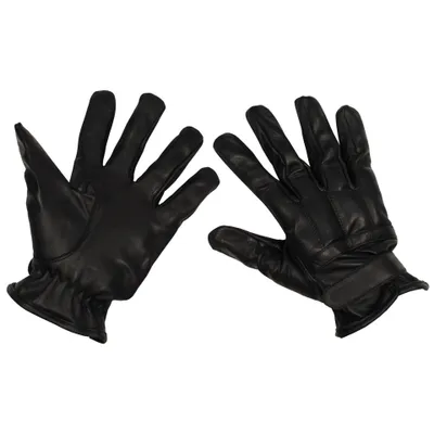 Produktbild von MFH Lederhandschuhe, schwarz, mit Quarzsandfüllung