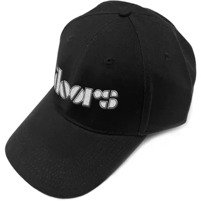 Zdjęcie produktu dla The Doors Logo Czapka Black
