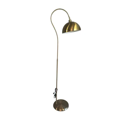 Produktbild von Moderne Dekorative Metall Stehlampe in Bronzefarbe mit E27-Fassung
