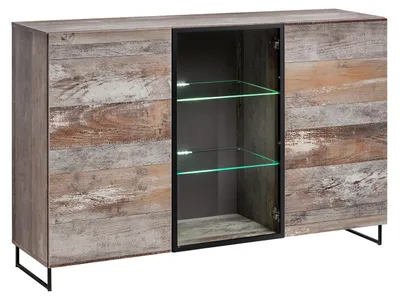 Productafbeelding van Kommode Wohnzimmer Holz Sideboard Holz Einrichtung Moderne Design