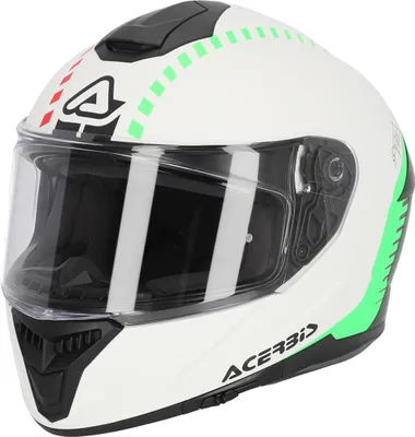 Zdjęcie produktu dla Kask ACERBIS Krapon 22.06 matowy czarno-biały rozmiar M