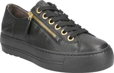 Produktbild von Paul Green Sneaker 5006-132, Glattleder, Schwarz, Damen