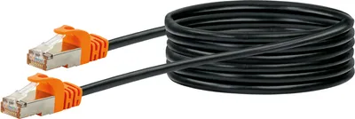 Immagine prodotto di Schwaiger CKO7050 531 Schwaiger CAT7 Netzwerkkabel S/FTP  Ste/Ste 5,00m schw/oran