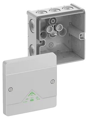 Produktbild von Spelsberg Abzweigkasten, Schutzart IP66, max. Leiterquerschnitt 4², Schlagfestigkeit IK07,, 1 Stk.