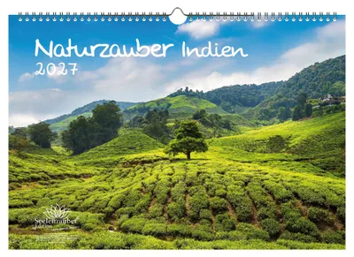 Produktbild von Naturzauber Indien DIN A3 Kalender für 2027 Reise Landschaft Natur