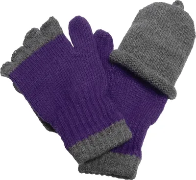 Produktbild von Halbfinger Handschuh mit Klappe in bunten Farben