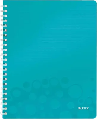 Produktbild von Leitz WOW, Türkis, A5, 80 Blätter, 80 g/m², Kariertes Papier