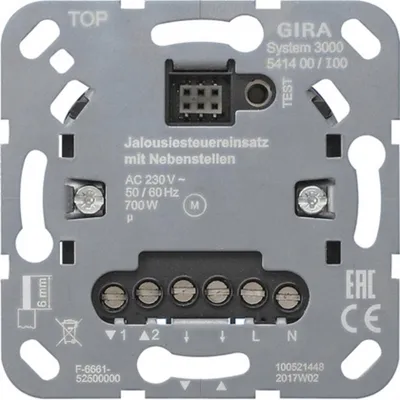 Produktbild von GIRA 541400 S3000 Jal.steuereins.+ Nebenst.eing. Einsatz