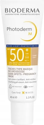 Obrázek produktu pro Ochranný tónovací gelový krém SPF 50+ Photoderm M (Cream) 40 ml, Světlý