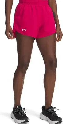 Produktbild von Under Armour Ua Fly By 3'' Shorts - shaded fuchsia, Größe:S