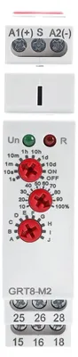 Productafbeelding van Slimme Timer, 10 Multifunctionele Modi met Vertraging van 0,1 s tot 10 Dagen, Montage op DIN-Rail