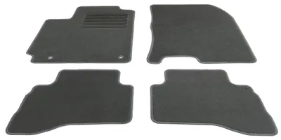 Fußmatten Set für Hyundai Kona Hybrid, Bj. 10/2019, schwarz