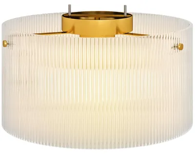 Produktbild von HOMCOM Deckenlampe, Runde Deckenleuchte mit E27 Fassung für Schlafzimmer