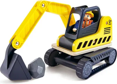 Produktbild von Hape E3058, Fahrzeug, 2 Jahr(e), Schwarz, Gelb, Kunststoff