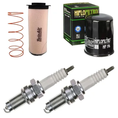 Obrázok produktu pre Servisná sada pre Polaris RZR 1000 XP EPS 2014–2016: vzduchový filter, olejový filter, zapaľovacie sviečky od pamoto –