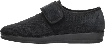 Produktbild von Comfort Plus Heren pantoffels Pantoffels Dicht - Zwart - Maat 46